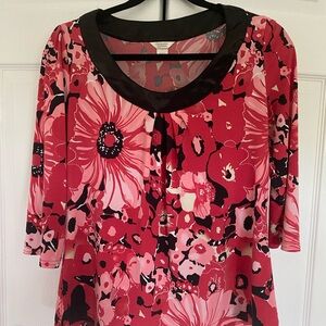 Floral Pink Women's Top